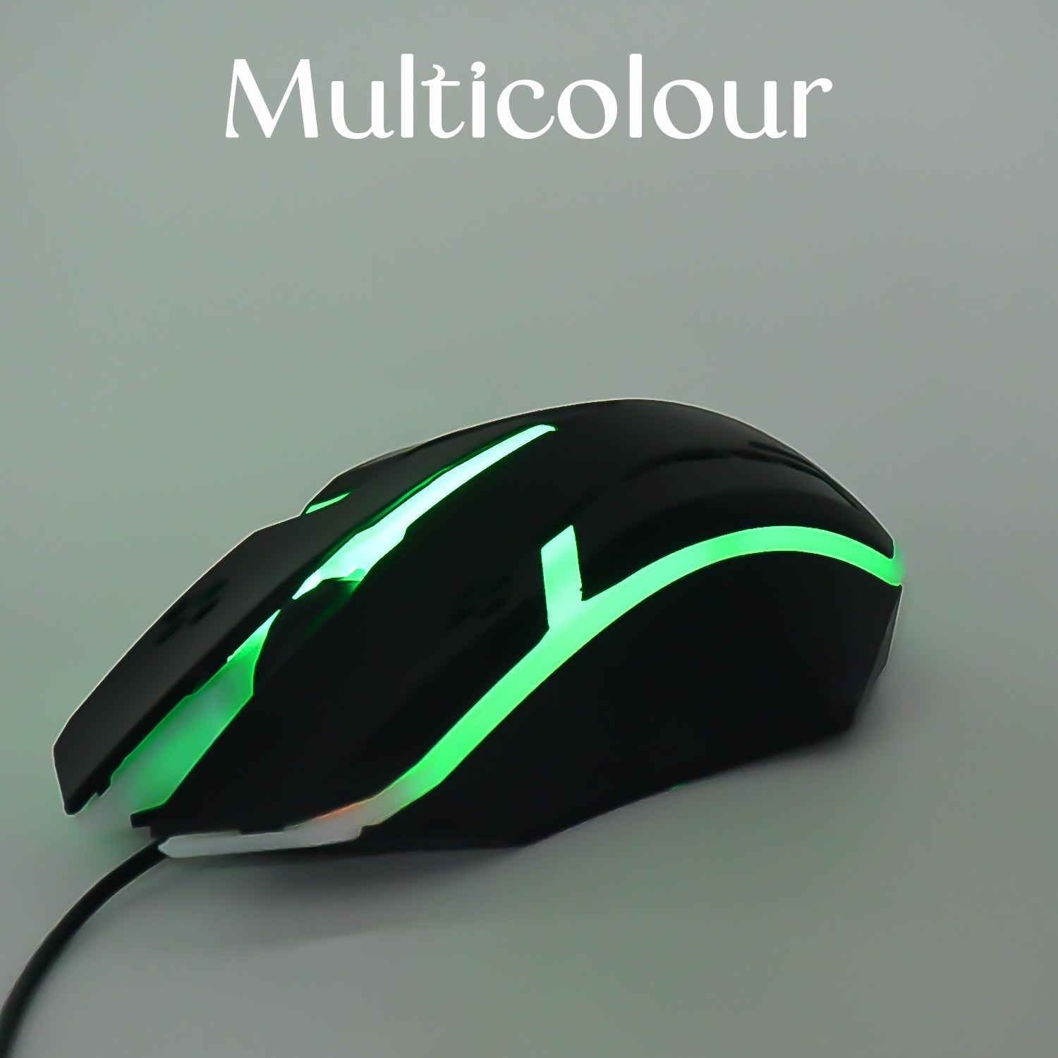 Wukusy Wired Optical USB Mouse with USB cable
