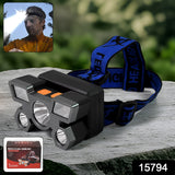 5 LED USB Rechargeable Headlamp for Outdoor Activities