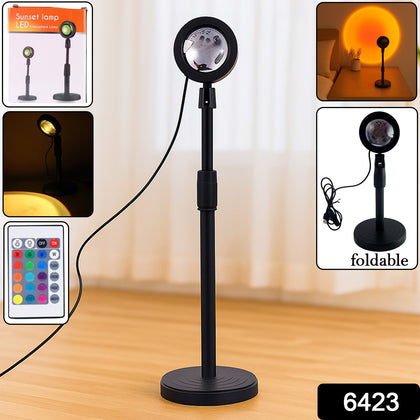 6423 Sunset Lamp LED Projection with 4 Color Filters
