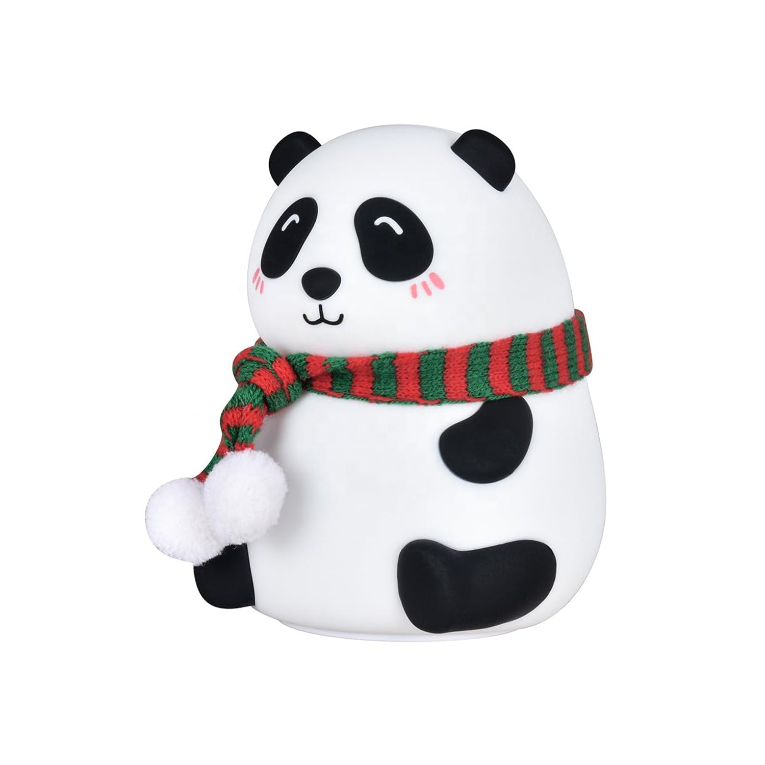 Panda 7-Color LED Silicone Touch Lamp – Cute Night Light for Bedroom & Kids Room