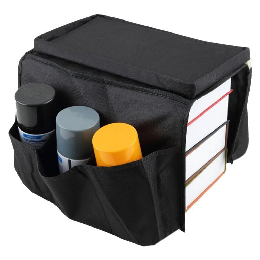 8164 sofa storage bag hanging on sofa arm with remote controls