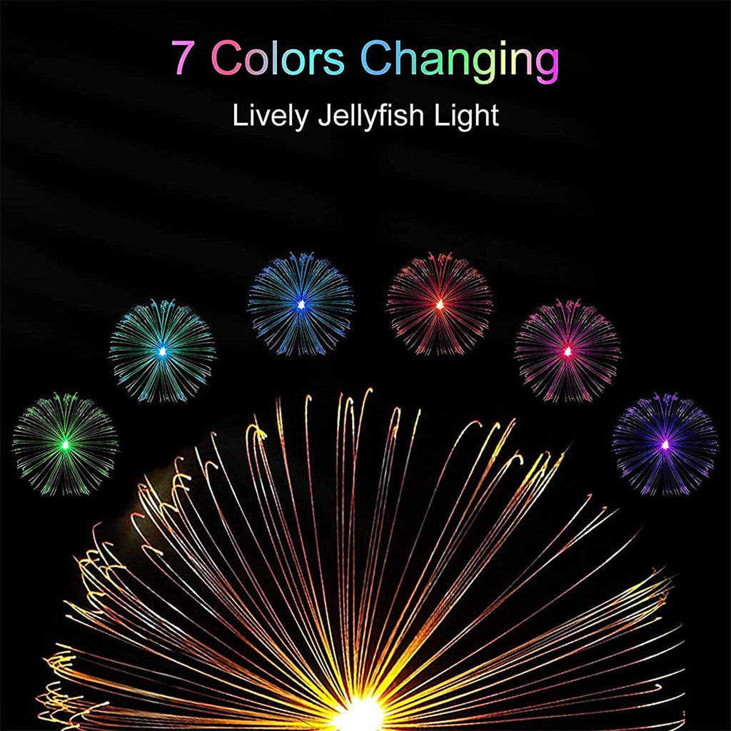 6616 2pcs Garden Solar Outdoor Lights Decorative 7 Colors Changing Rgb ...