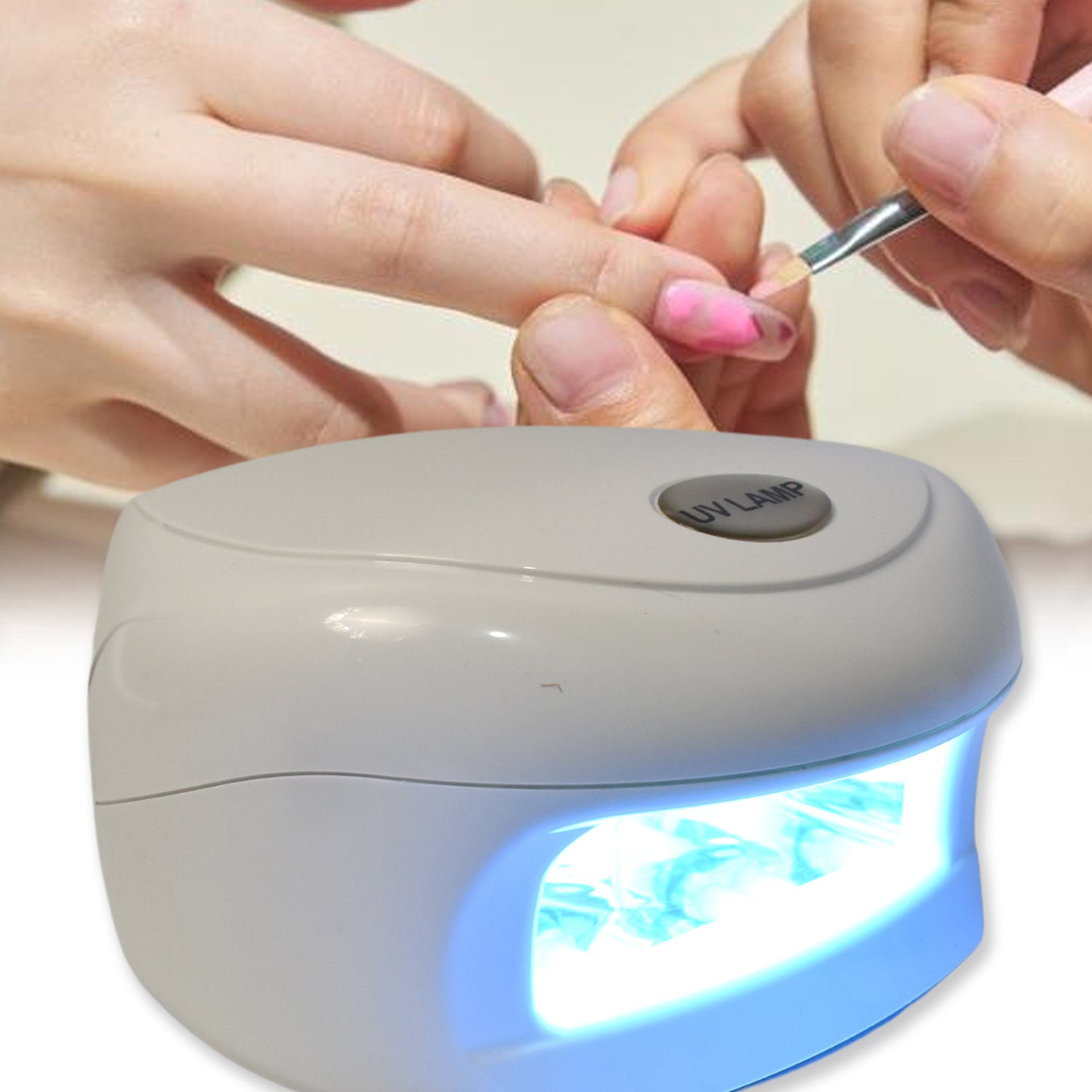 18W LED UV Nail Lamp interior with LED lights