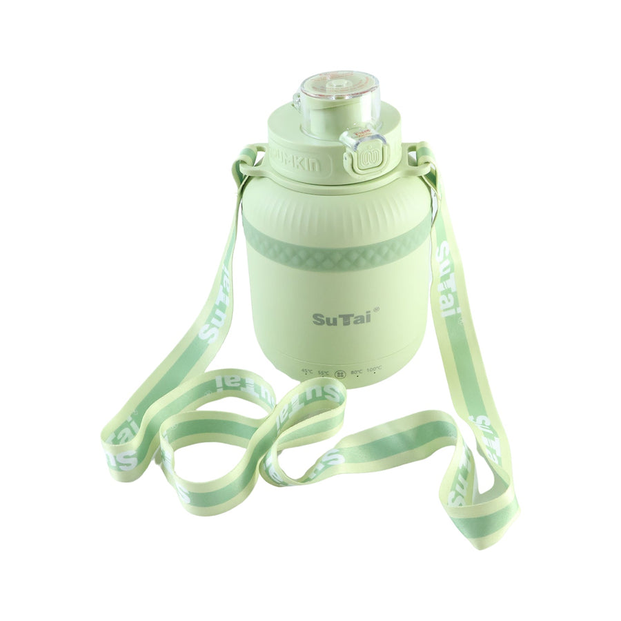 Portable Electric Kettle 600ml Travel Water Boiler Bottle With Temperature Control (1 Pc)