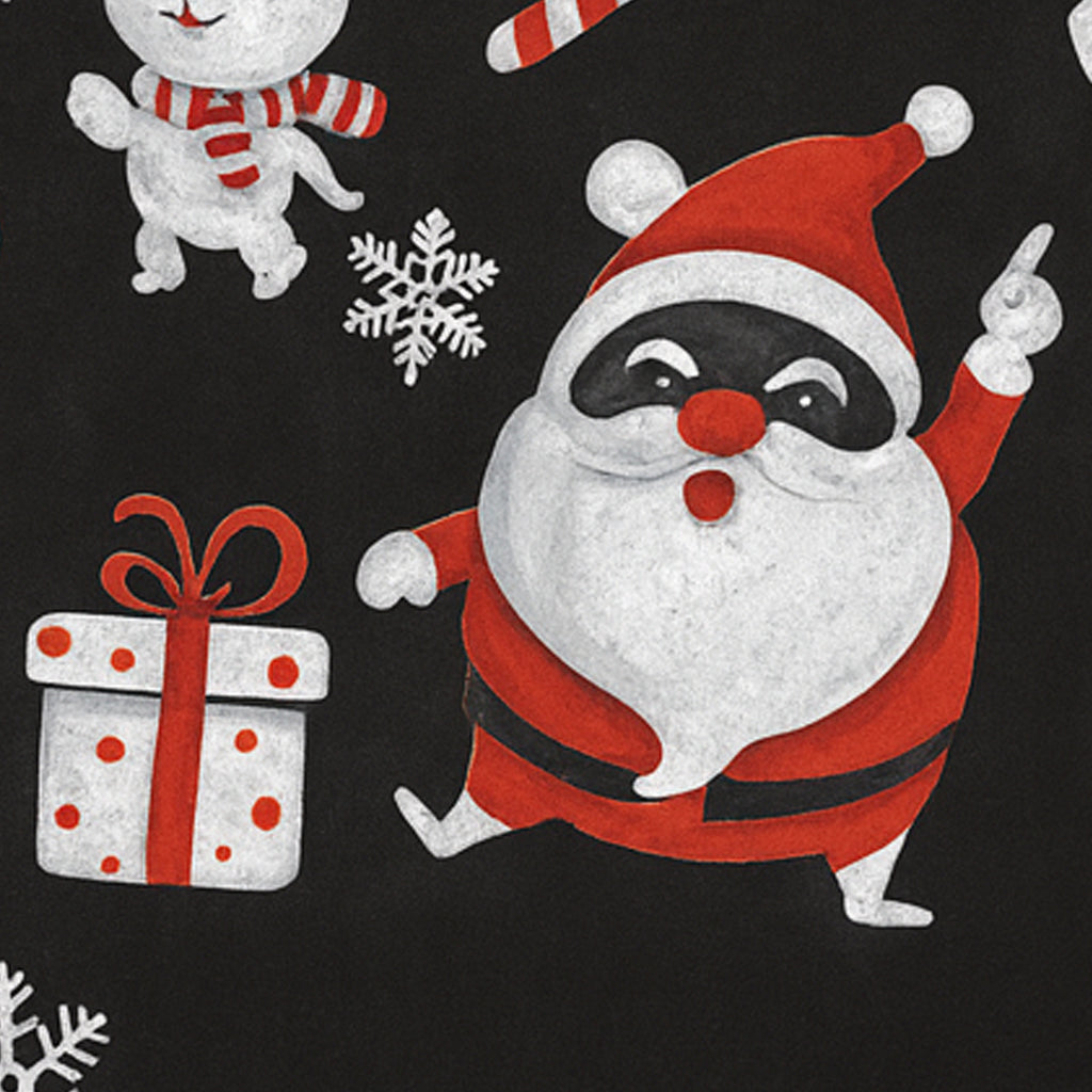 Christmas Theme Decorative Wall Sticker 90x60 Cm  (1 Pc)