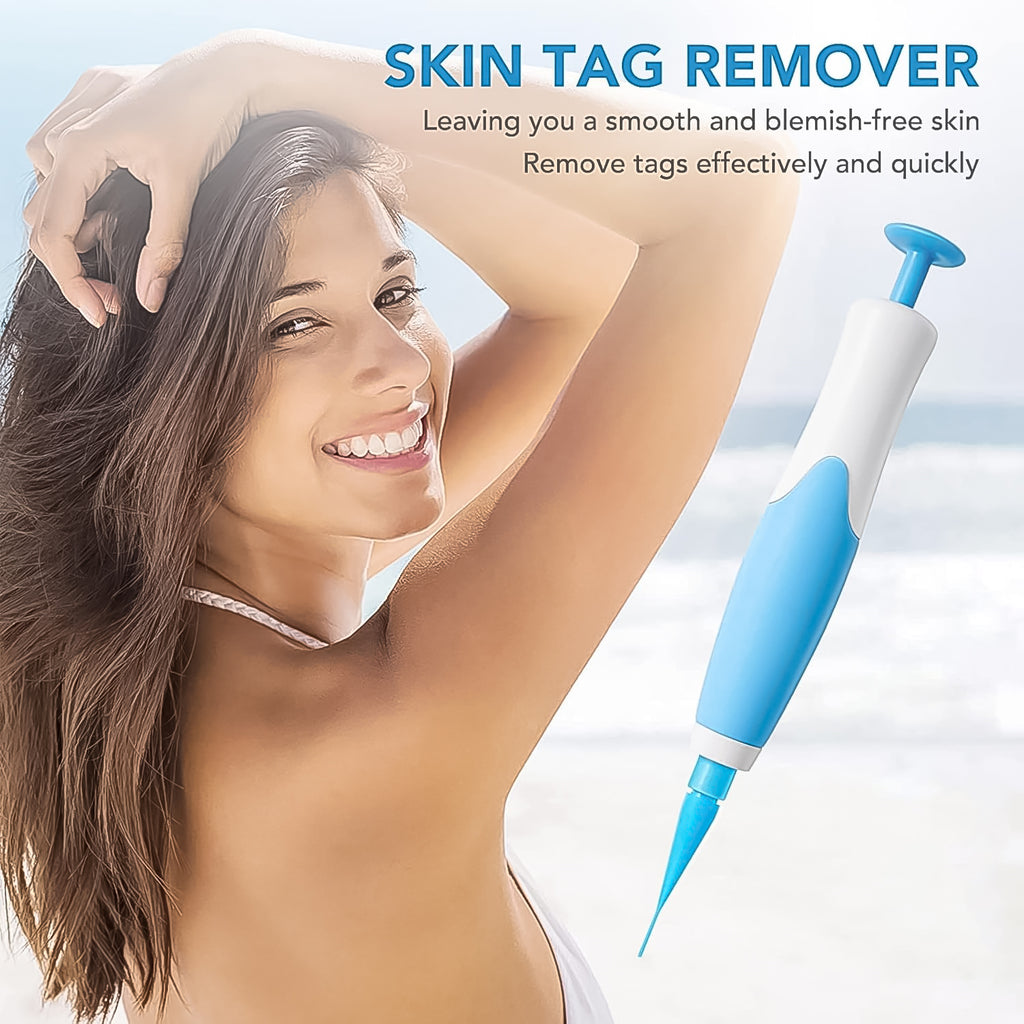 Contents of the skin tag removal kit displayed