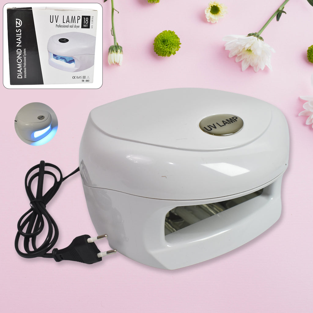 Side view of 18W LED UV Nail Lamp