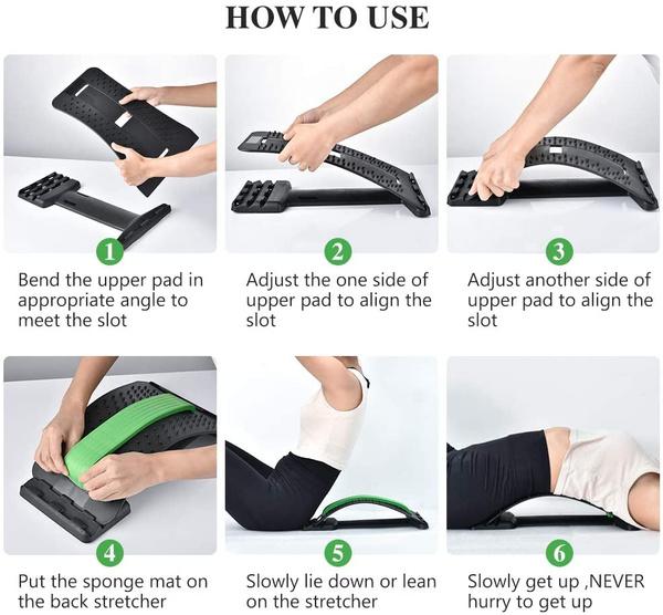 Lumbar support strap on office chair