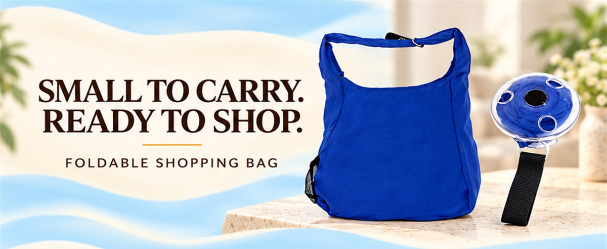 Foldable Insulated Grocery Shopping Bag — A+ panel 01, desktop