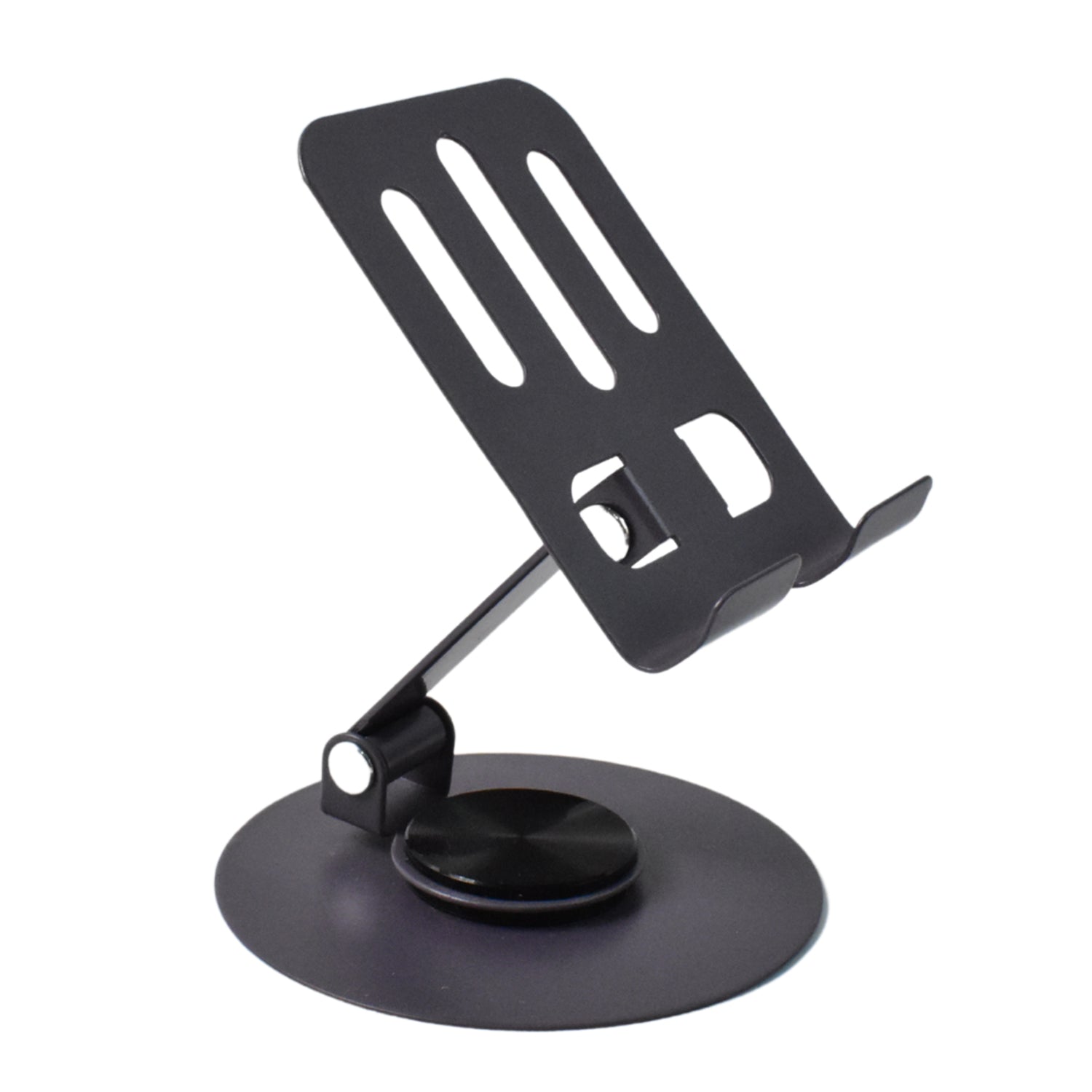 Foldable Metal Mobile Stand – Adjustable Phone Holder Compatible with All Smartphones