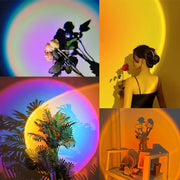Romantic lighting from 6423 sunset projection lamp