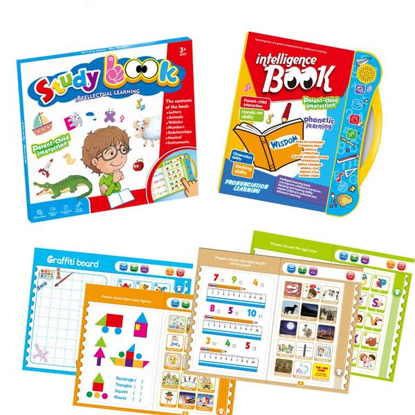 Musical Learning Book – Educational Study Toy with Numbers & Letters