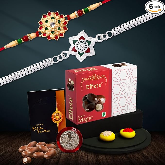 Assorted Choco Magic chocolates, perfect for a sweet Raksha Bandhan celebration.