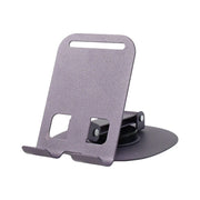 Adjustable angle view of mobile stand holding phone