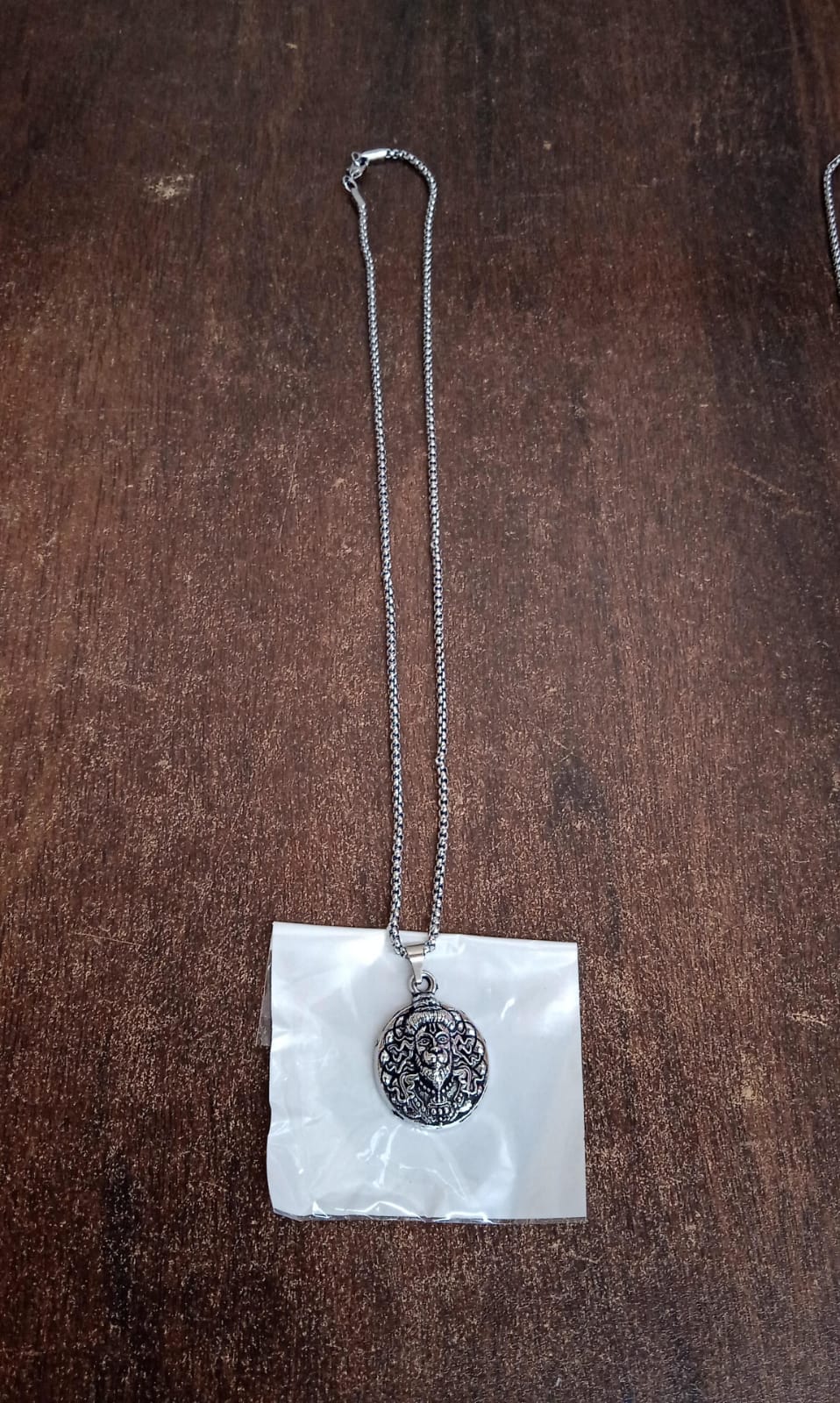 Hanuman Face Locket Pendant Necklace with Chain – Religious Jewelry for Men & Women