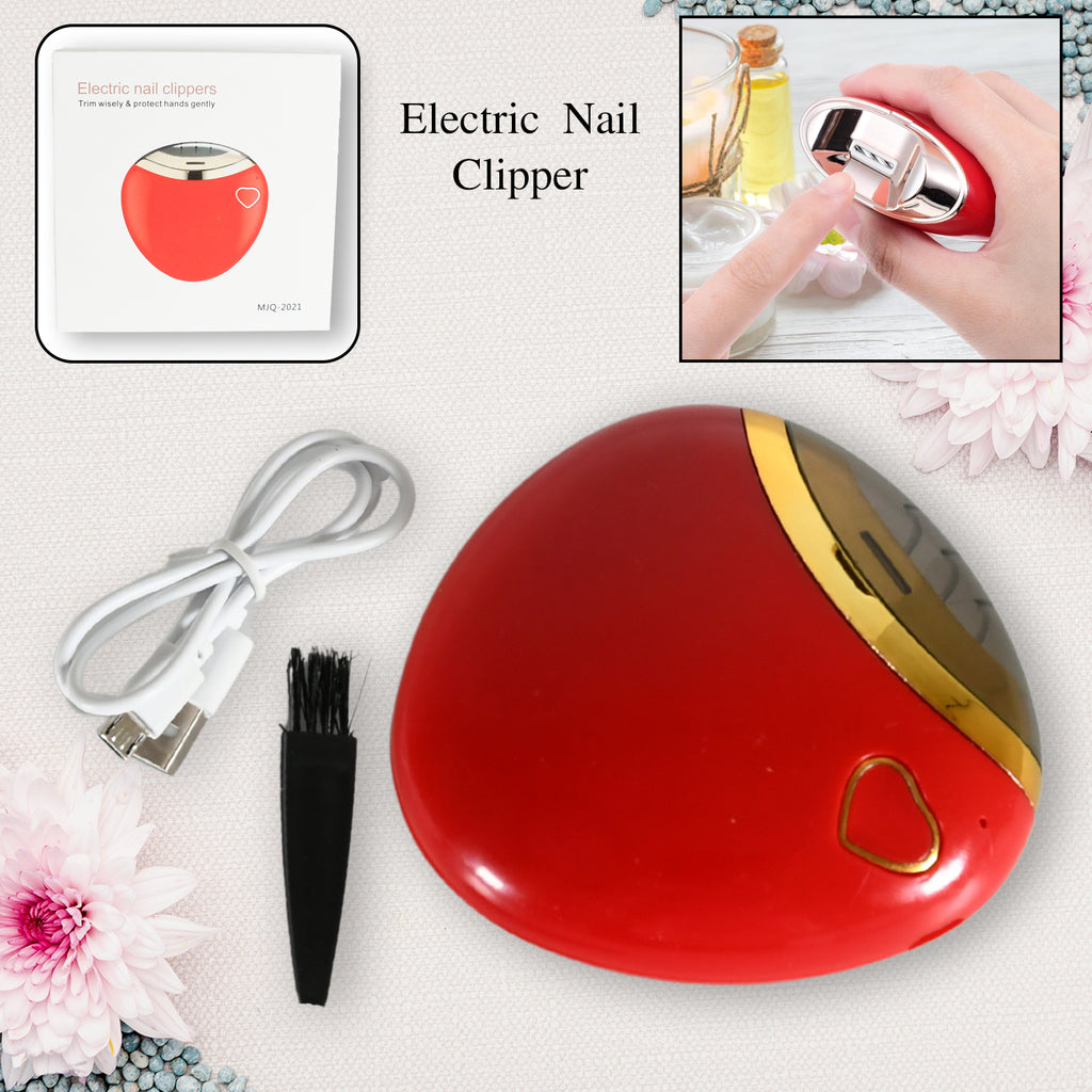 Compact electric nail grinder for portability