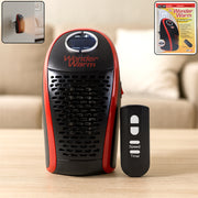 Compact Wonder Warm heater plugged into a wall socket