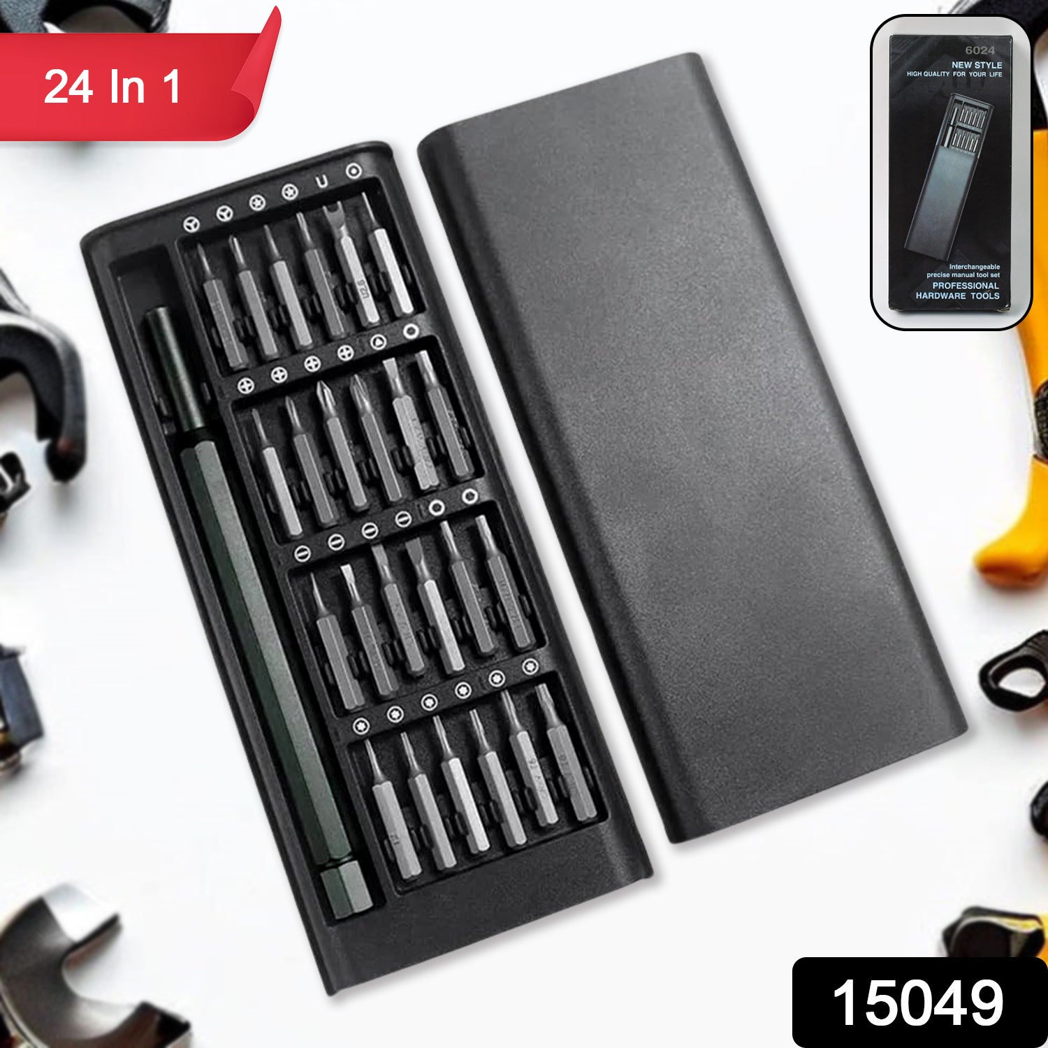 24-in-1 Precision Screwdriver Set – 24 Pcs Multi-Purpose Tool Kit for Home & Electronics