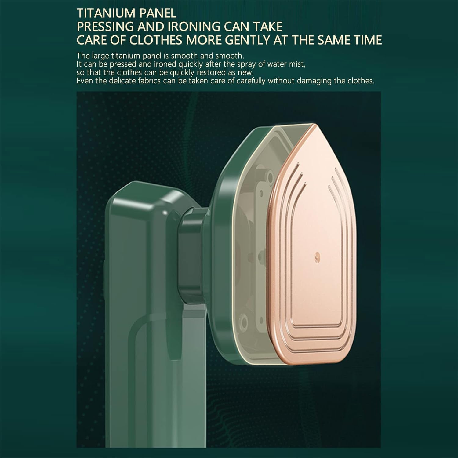 Mini Steam Iron Handheld Garment Steamer – Portable Travel Clothes Iron, Fast Heat-Up & Compact Design