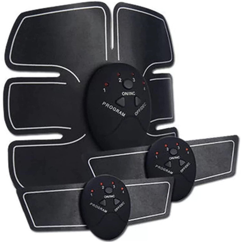 Close-up view of Wireless 6 Pack ABS Exerciser device