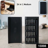 24 In 1 Precision Screwdriver Tool Kit - Medium Size (1 Set)