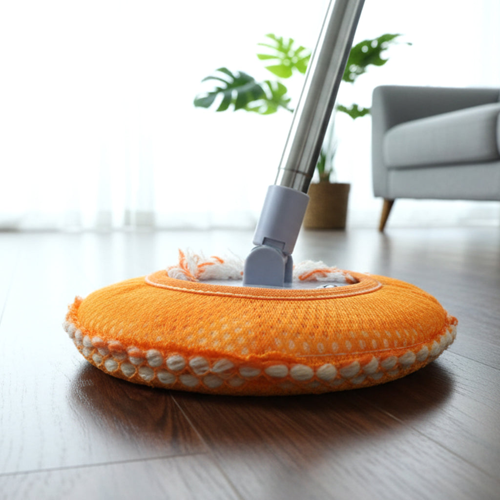 Complete spin mop set with bucket and mop