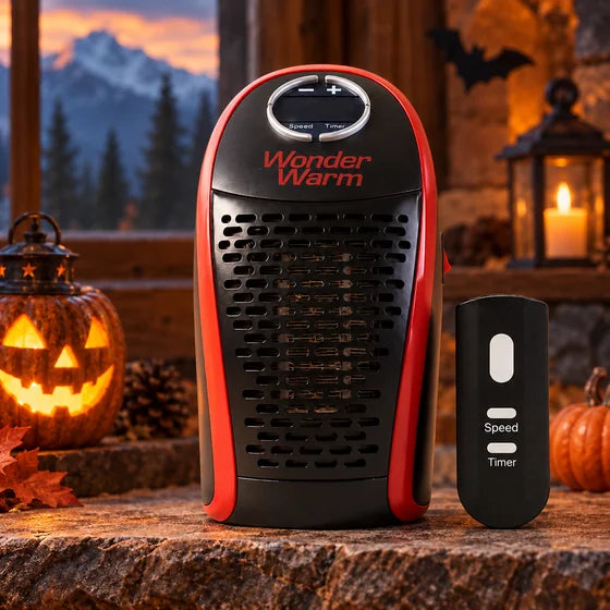 Wonder Warm Plug-In Heater with Remote – 400W