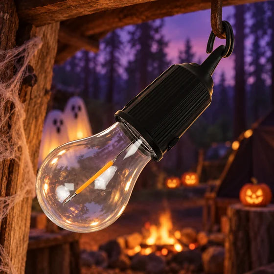Rechargeable LED Camping Lantern with Hook & 3 Light Modes