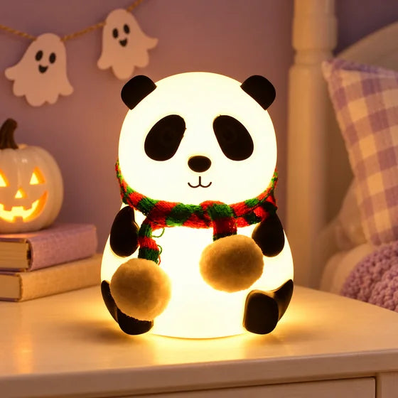 Panda Silicone Touch Night Lamp – 7 Colours
