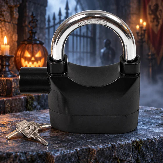 Alarm Padlock with 3 Keys – 70 mm