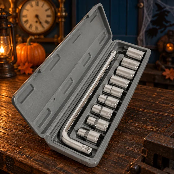 3/8-in Drive Socket Wrench Set – 10 Pieces