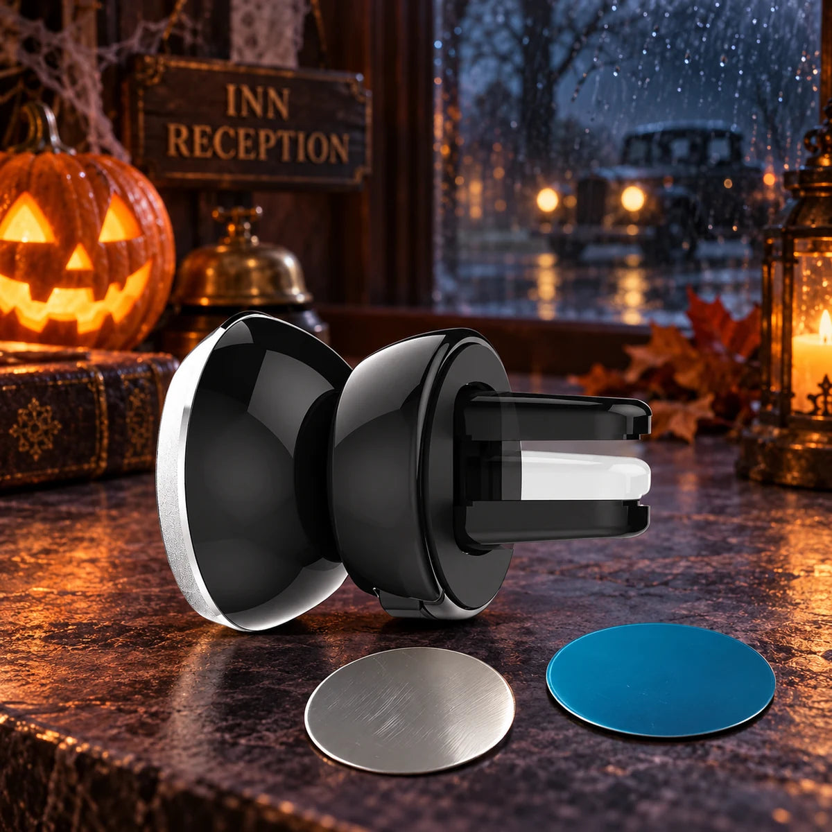 Magnetic Car Phone Holder for Dashboard & Vent