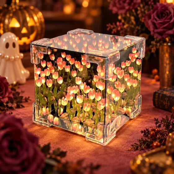 Tulip Flower LED Cube Lamp Kit – Assorted Colours