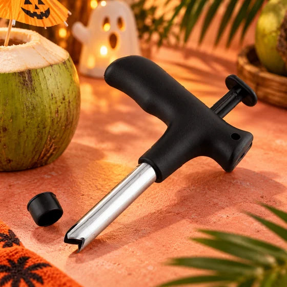 Coconut Opener with Grip Handle