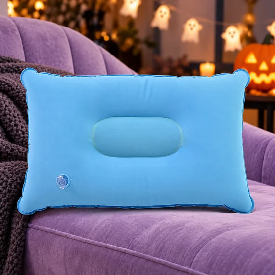 Inflatable Travel Pillow – 34 × 21 cm
