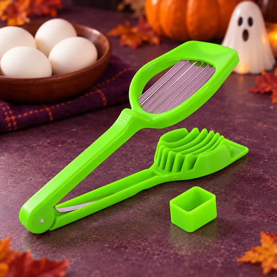 7-Blade Stainless Steel Fruit & Egg Slicer