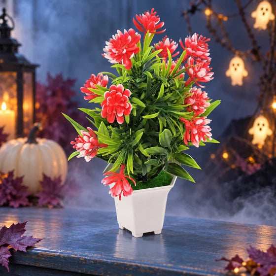 Artificial Flower Plant in Decorative Pot