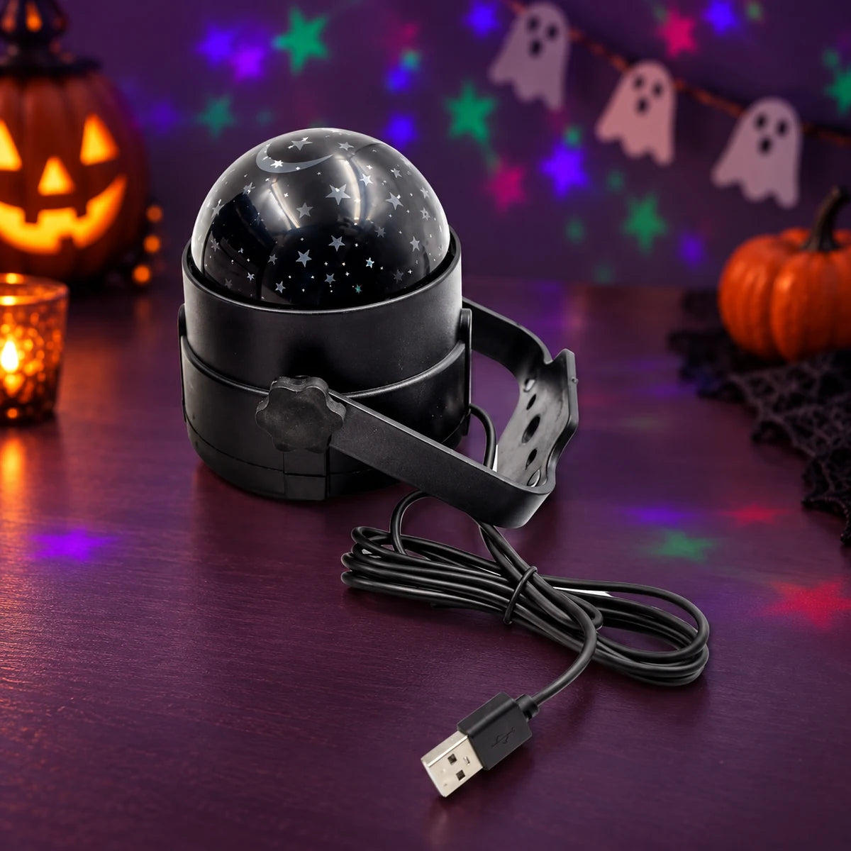 Rotating LED Disco Ball Party Bulb