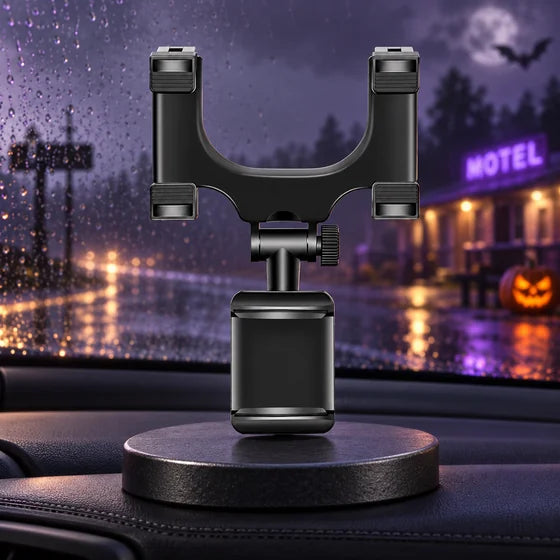 Universal Rear View Mirror Phone Mount for Car & Vehicle