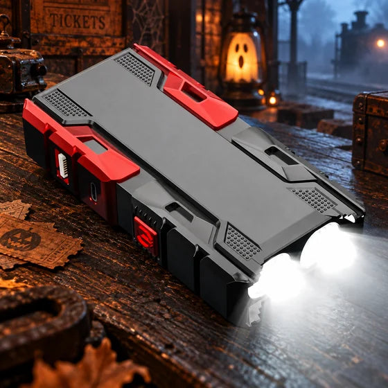 Rechargeable Mini LED Flashlight with Power Bank & 3 Modes