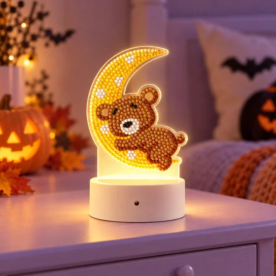Kids' Night Light & Toddler Desk Lamp - Mix Designs (Battery Not Incl.)