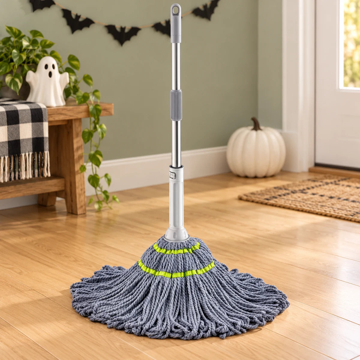 Microfibre Twist Mop with Telescopic Handle