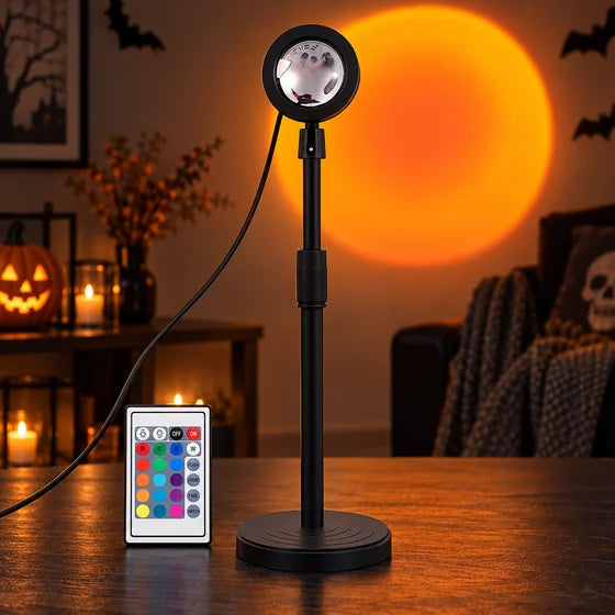Sunset Projection Lamp with Adjustable Stand – 4 Colours