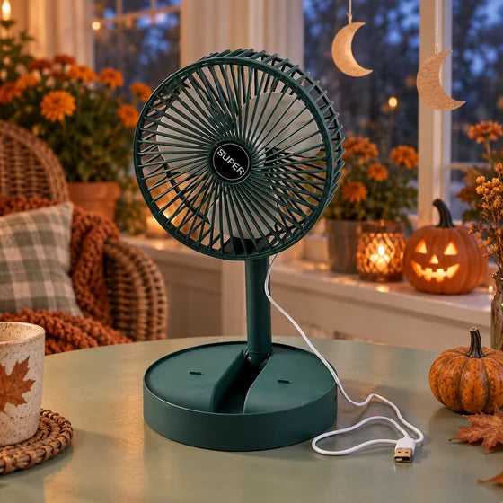 Foldable USB Mini Desk Fan