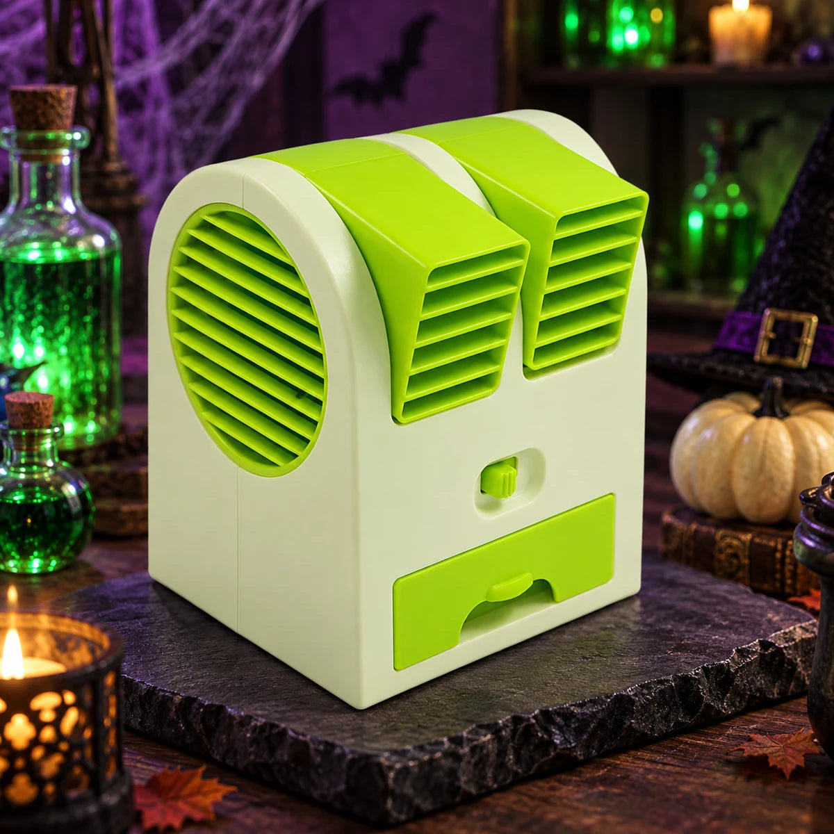 Dual-Bladeless Mini Air Cooler