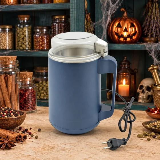 Electric Coffee & Spice Grinder – 300W — Halloween scene