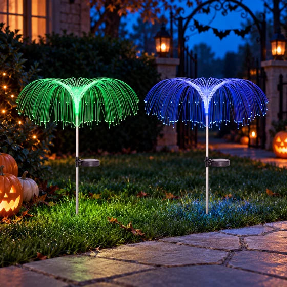 Solar Jellyfish Garden Lights – Pack of 2, 7 Colours
