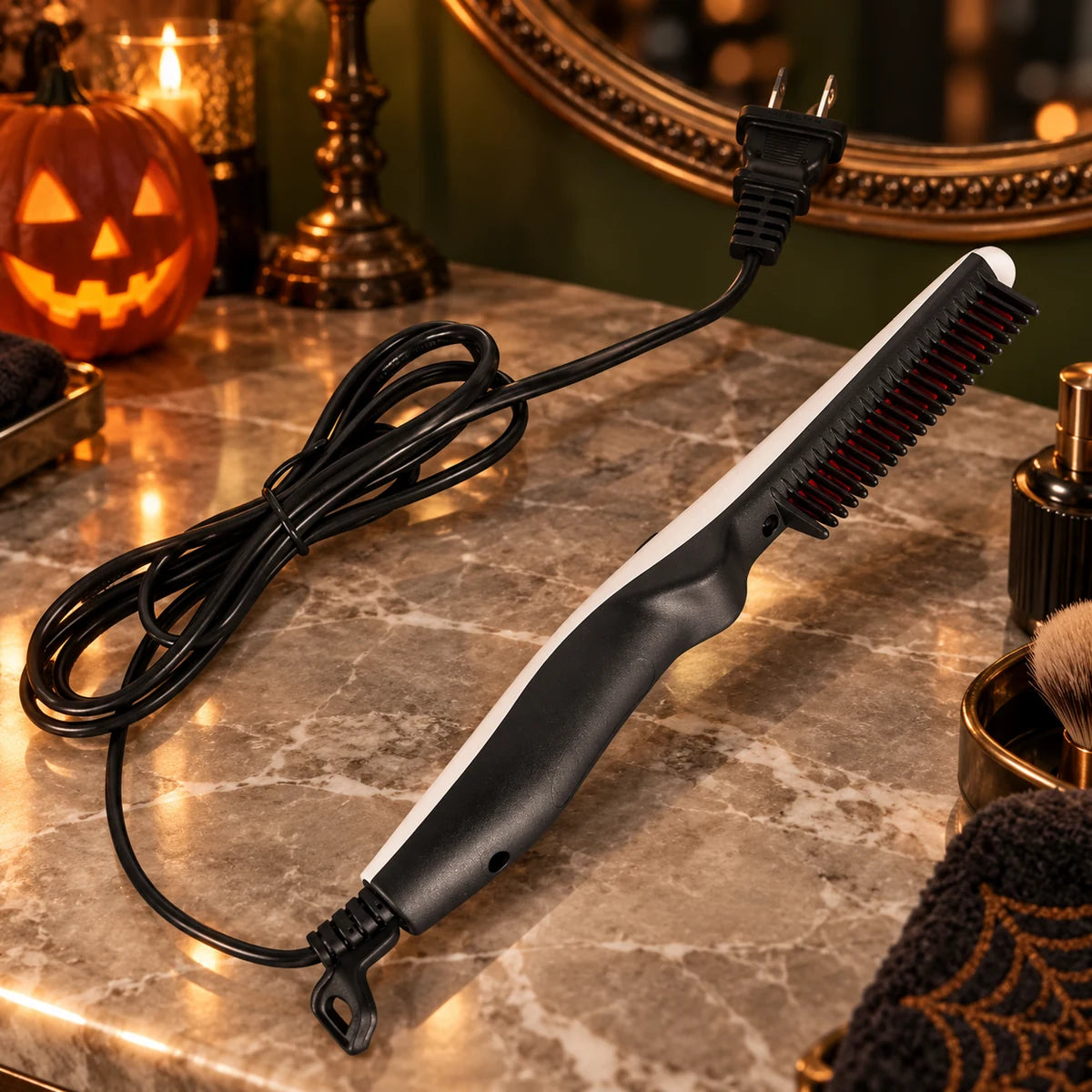 Electric Hair & Beard Straightening Comb