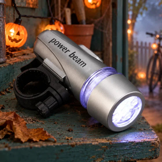 Power Beam LED Bicycle Headlight with Adjustable Mount